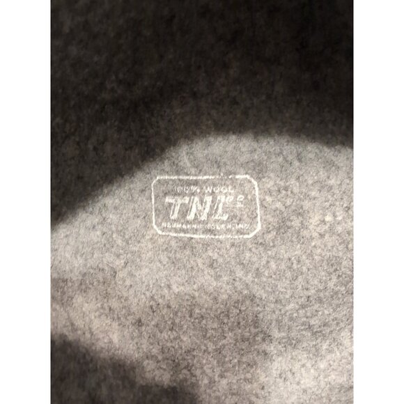 TNLee Neumann Endler 100% Wool Vintage Gray Hat Unionmade USA - Picture 8 of 9